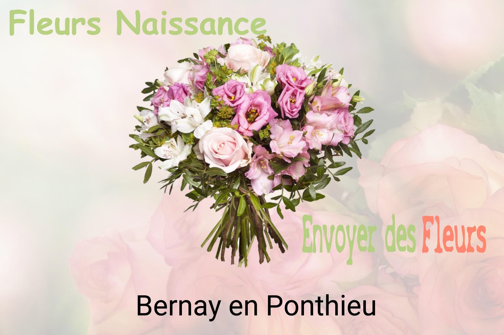 Bouquet de fleurs de naissance livré à Bernay-en-Ponthieu